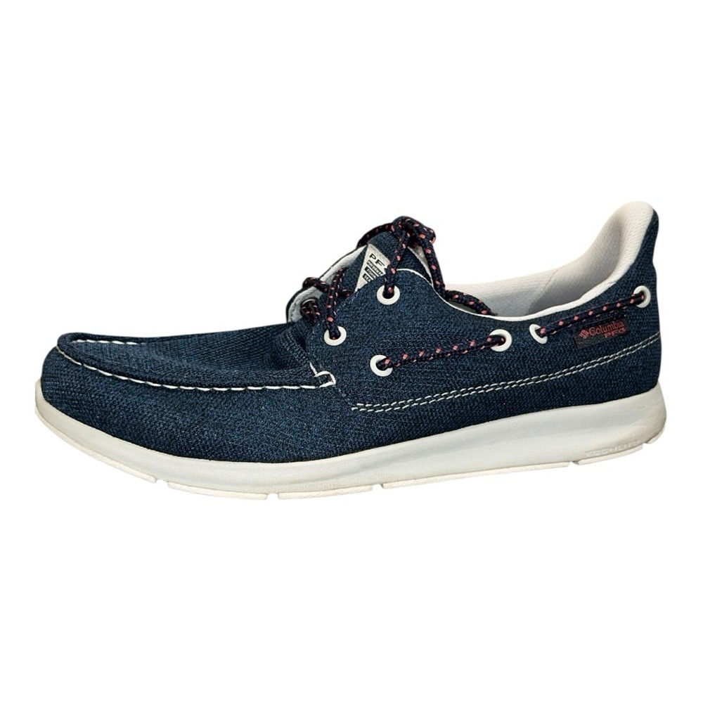 Columbia Men's Delray PFG Boat Shoe Navy size 10.5 pre-owned